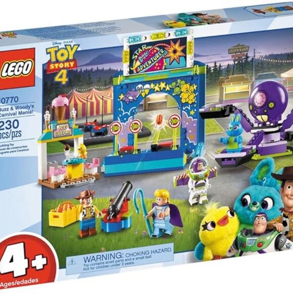 LEGO Disney Pixar’s Toy Story 4 Buzz Lightyear & Woody’s Carnival Mani * NO BOX* - Picture 1 of 4